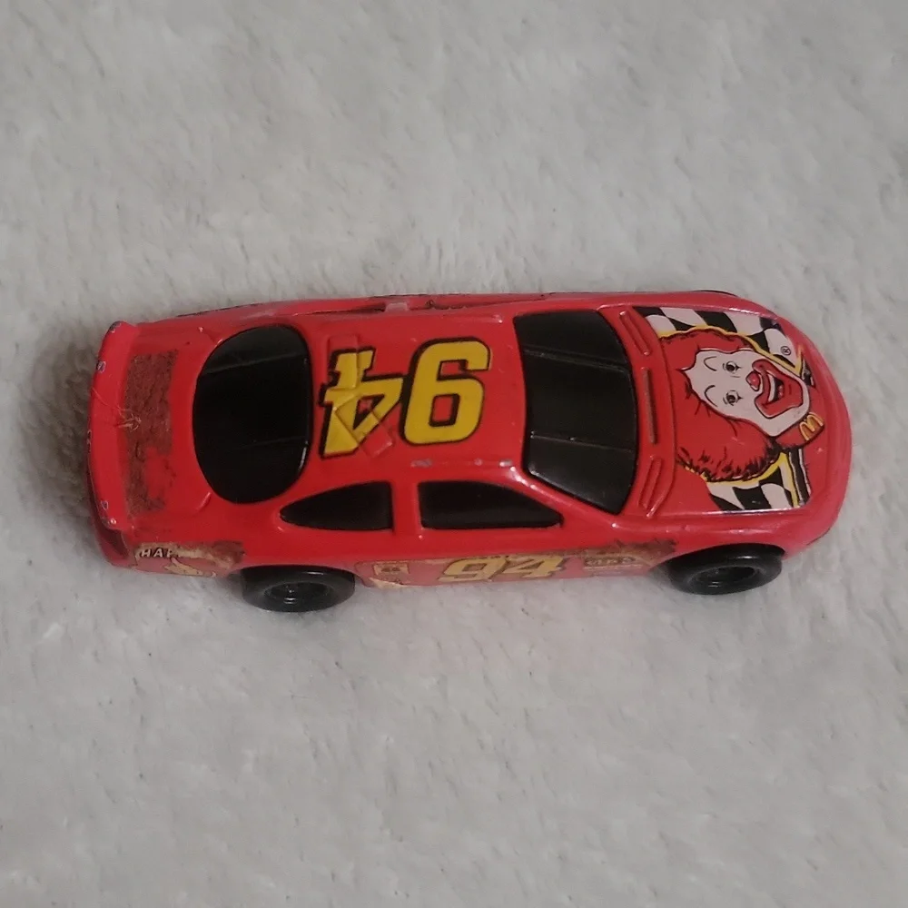 Vintage Ronald McDonald Race Car Hot Wheels #94 1998